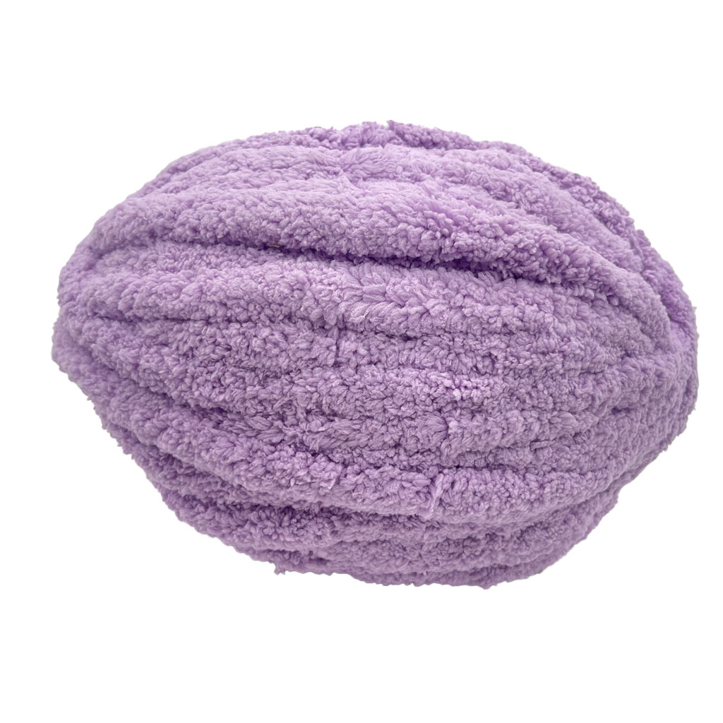 100 Polyester Thick Chunky Ice Stripe Yarn For Blankets