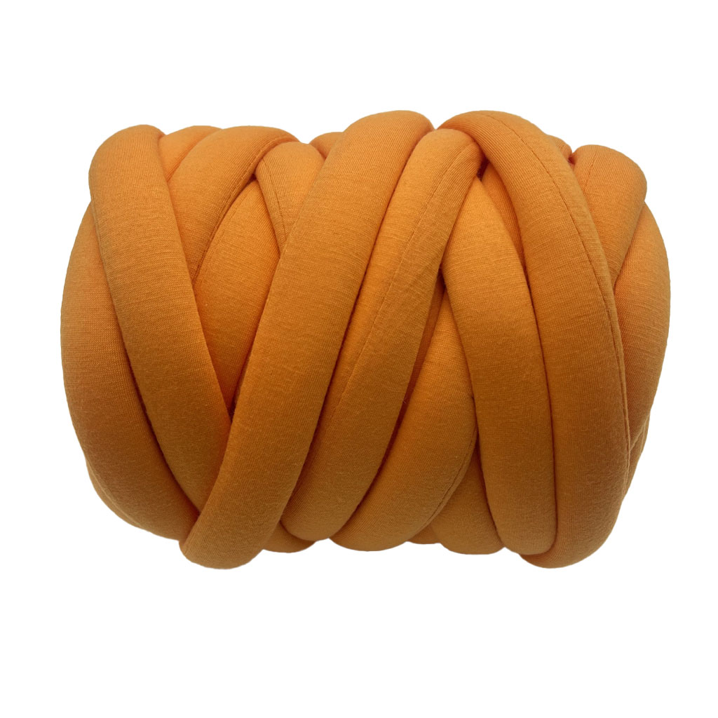 Polyester 2cm T-shirt Tube Bulky Carpet Yarns For Upholstery