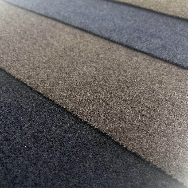 Classical Plain Brush Warmful Polyester Fabrics for Coats A23010